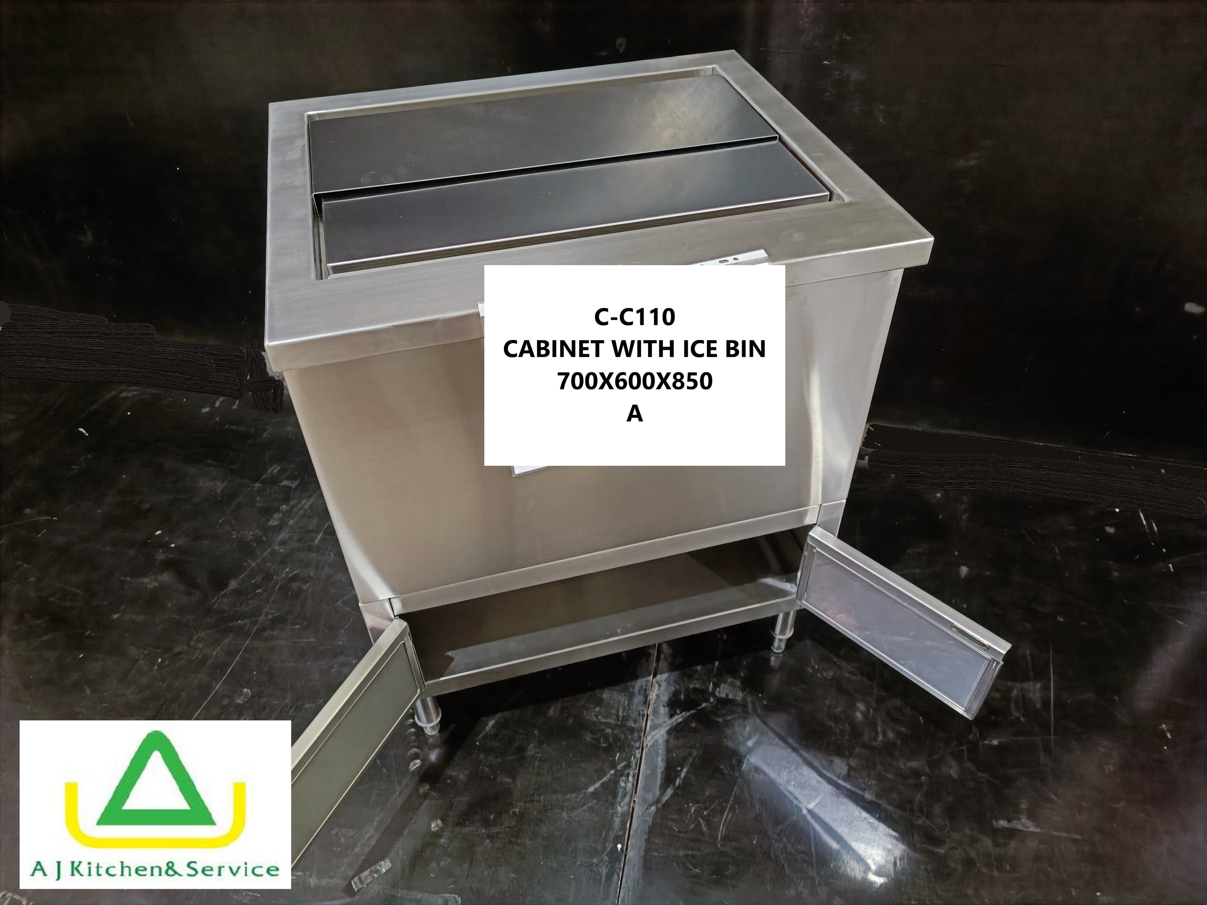 C-C110 Cabinet With Ice Bun
